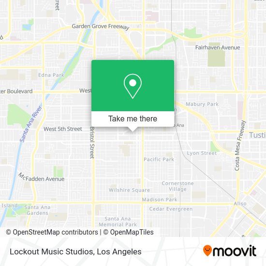 Mapa de Lockout Music Studios