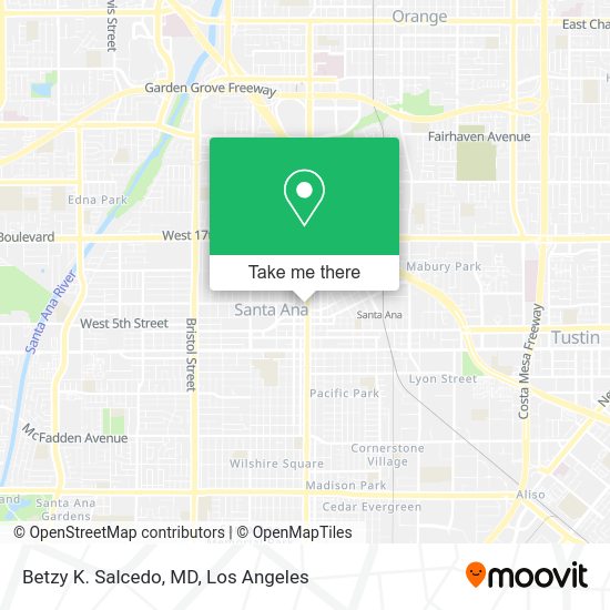 Betzy K. Salcedo, MD map
