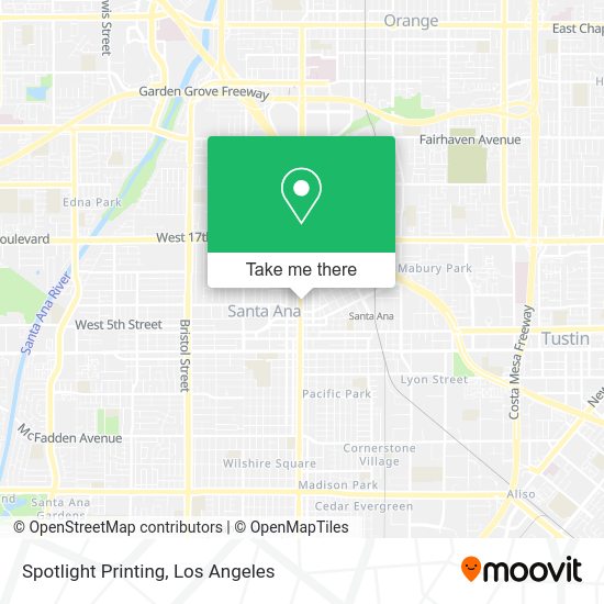 Mapa de Spotlight Printing