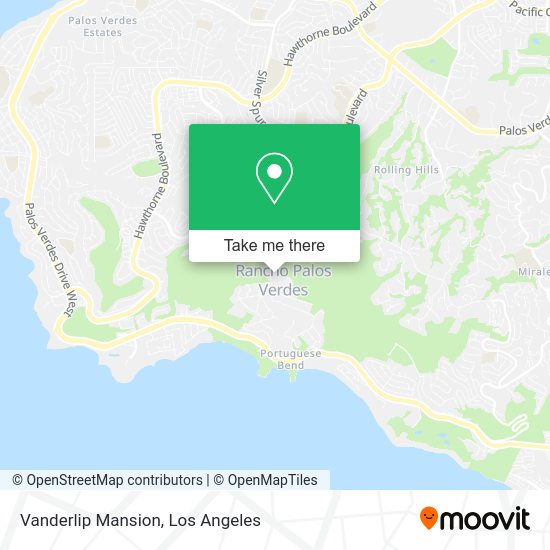 Vanderlip Mansion map