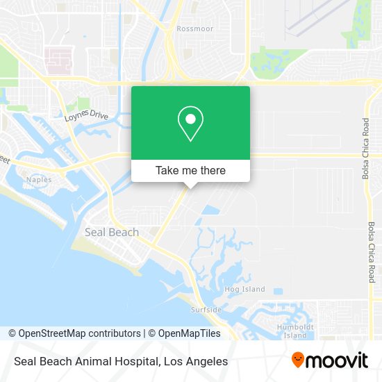 Seal Beach Animal Hospital map