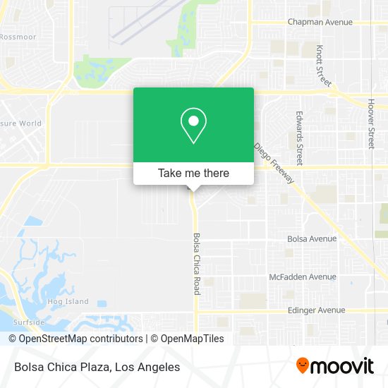 Bolsa Chica Plaza map
