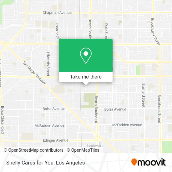 Shelly Cares for You map