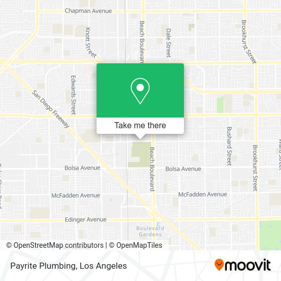 Payrite Plumbing map