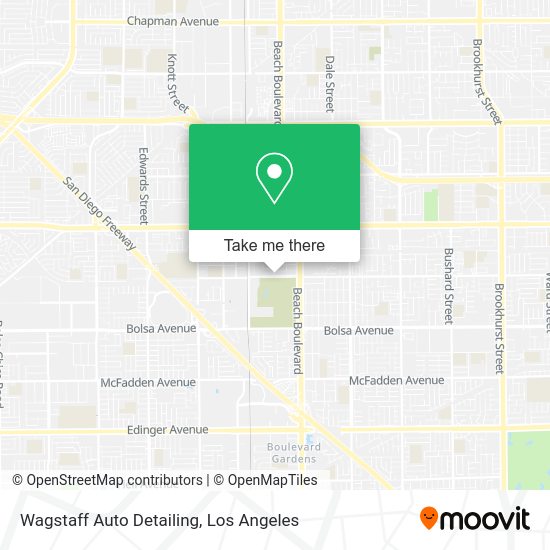 Wagstaff Auto Detailing map