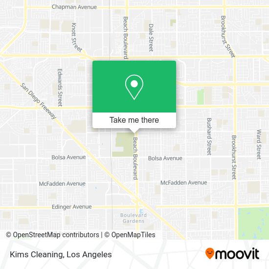 Mapa de Kims Cleaning