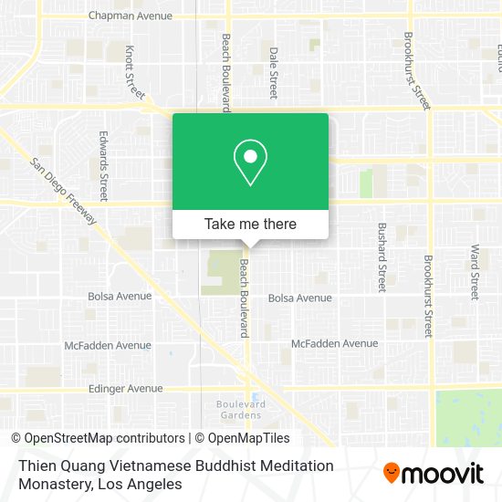 Thien Quang Vietnamese Buddhist Meditation Monastery map