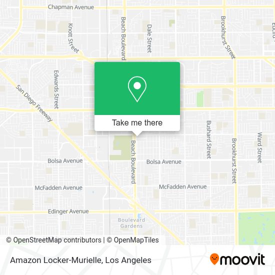 Amazon Locker-Murielle map