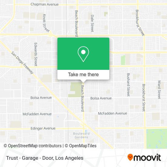 Mapa de Trust - Garage - Door