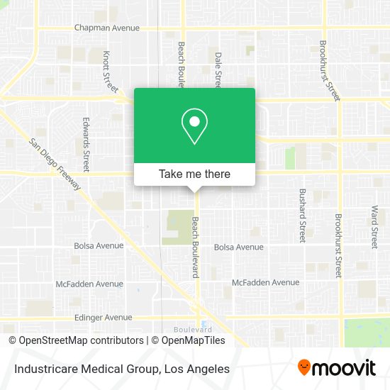 Industricare Medical Group map
