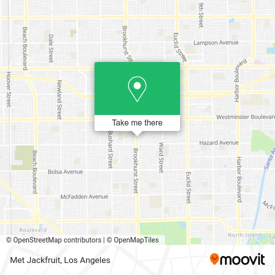Met Jackfruit map