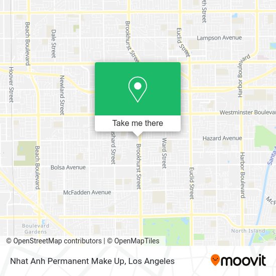 Nhat Anh Permanent Make Up map