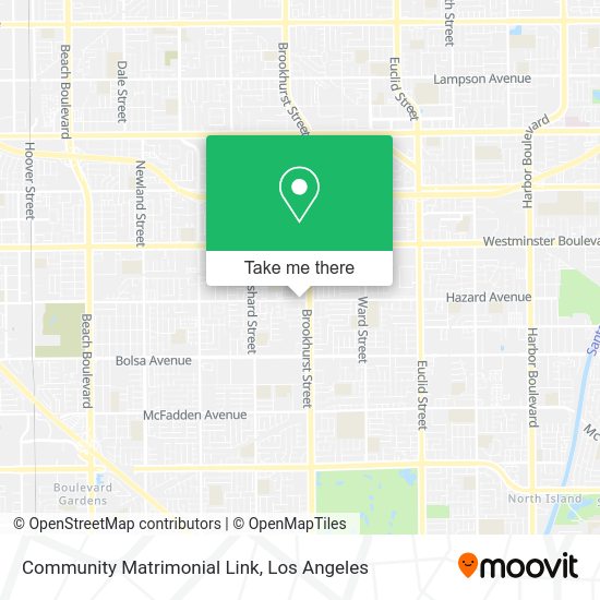 Community Matrimonial Link map