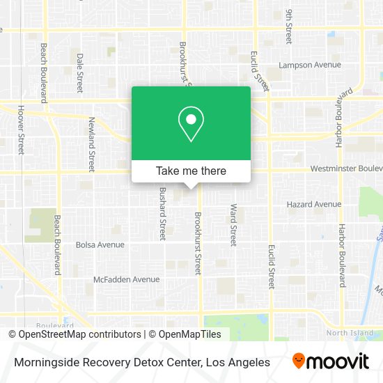 Mapa de Morningside Recovery Detox Center