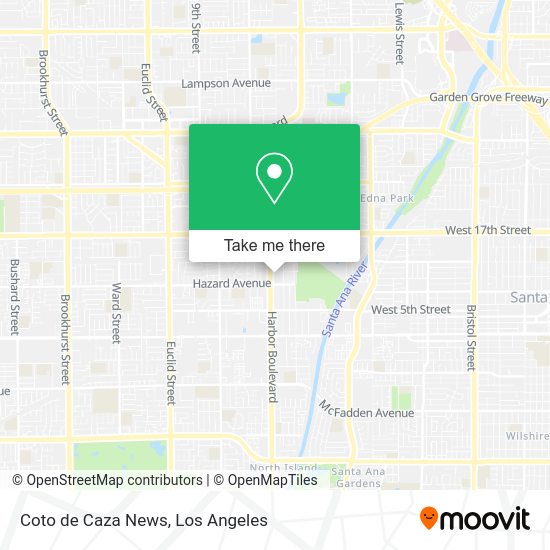 Coto de Caza News map