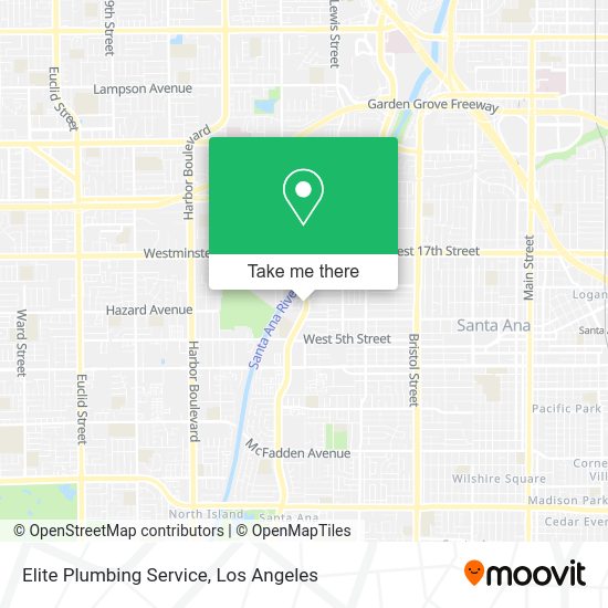 Elite Plumbing Service map
