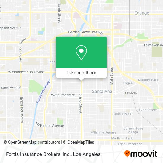 Fortis Insurance Brokers, Inc. map