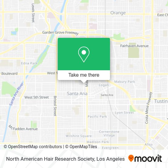 Mapa de North American Hair Research Society