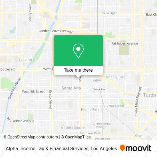 Mapa de Alpha Income Tax & Financial Services