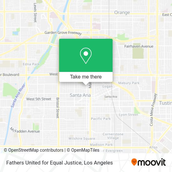 Fathers United for Equal Justice map