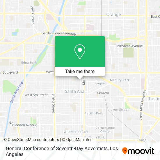 Mapa de General Conference of Seventh-Day Adventists