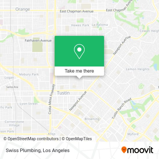 Mapa de Swiss Plumbing