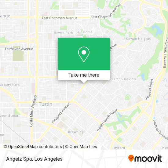 Mapa de Angelz Spa
