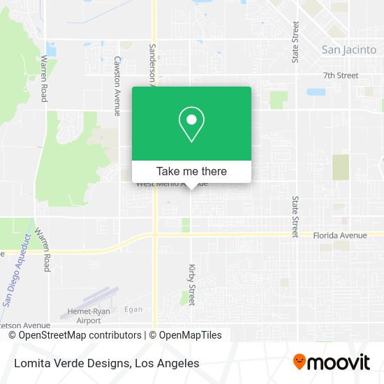 Lomita Verde Designs map