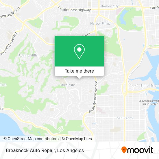 Mapa de Breakneck Auto Repair