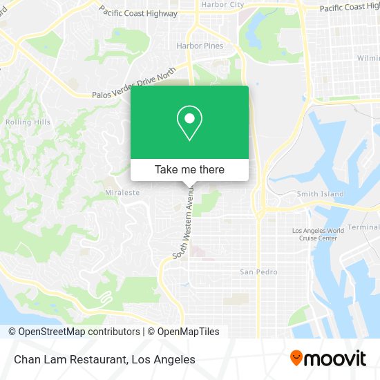 Mapa de Chan Lam Restaurant