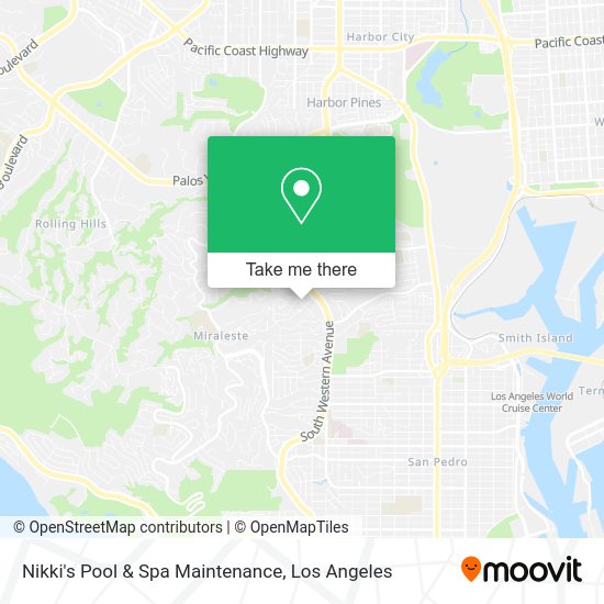 Nikki's Pool & Spa Maintenance map