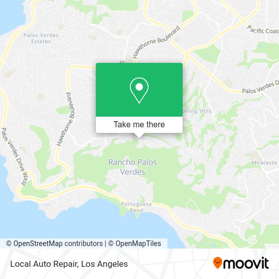 Local Auto Repair map