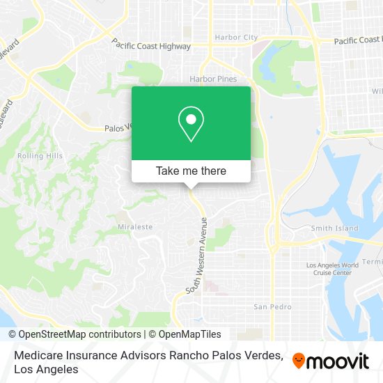 Medicare Insurance Advisors Rancho Palos Verdes map