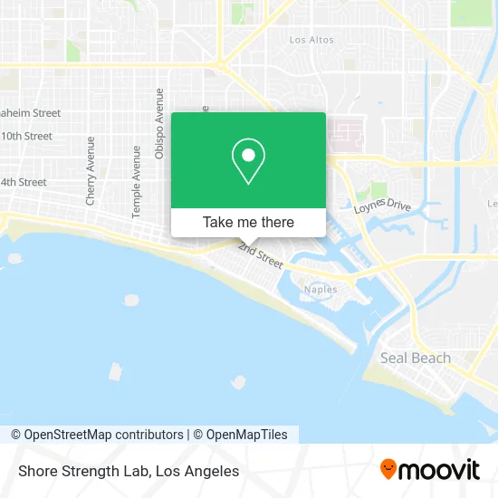 Shore Strength Lab map