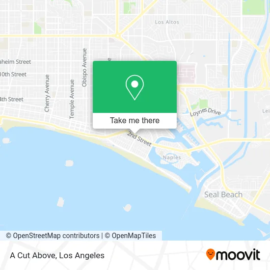 A Cut Above map