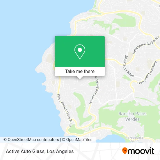 Active Auto Glass map