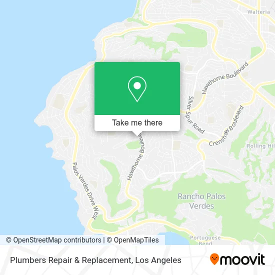 Plumbers Repair & Replacement map