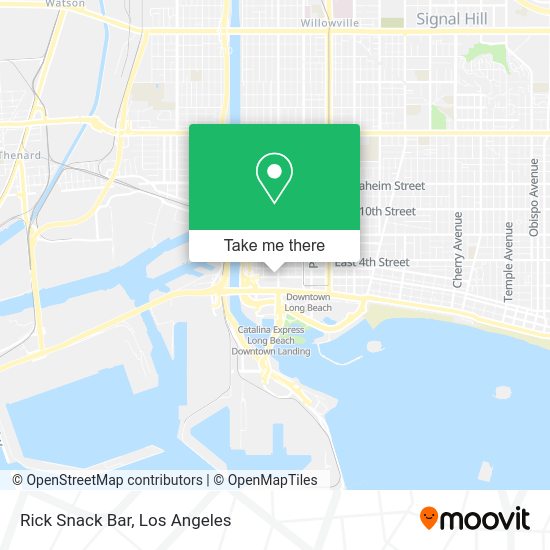Mapa de Rick Snack Bar