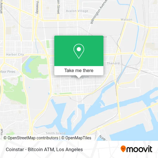 Coinstar - Bitcoin ATM map