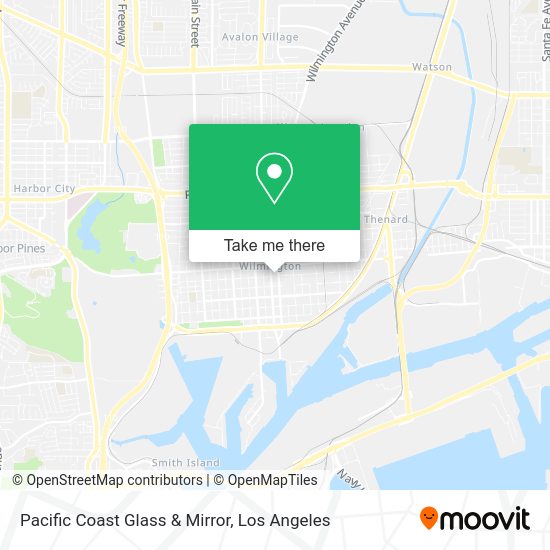 Mapa de Pacific Coast Glass & Mirror