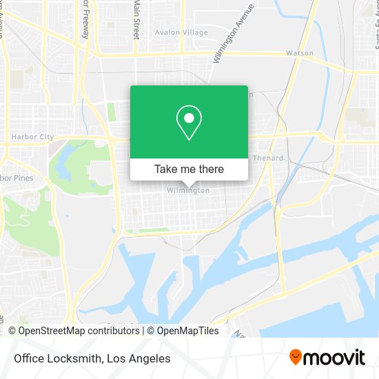Office Locksmith map