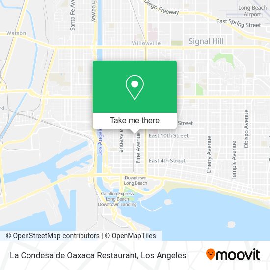 La Condesa de Oaxaca Restaurant map