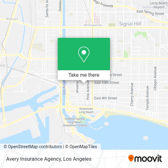 Avery Insurance Agency map