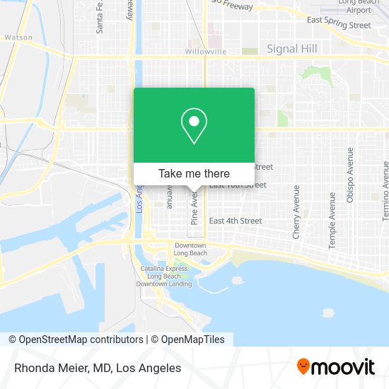 Rhonda Meier, MD map