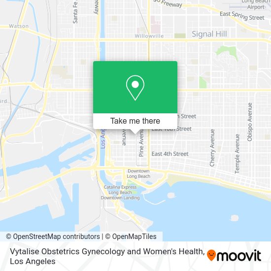 Mapa de Vytalise Obstetrics Gynecology and Women's Health