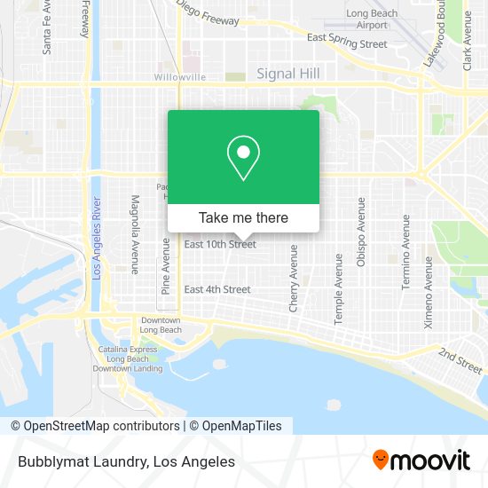 Bubblymat Laundry map