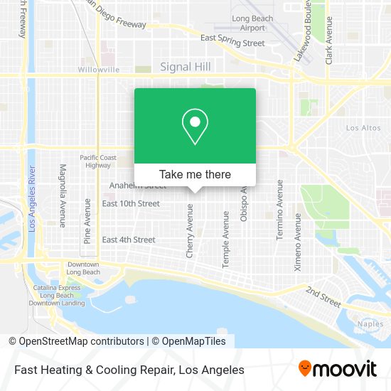 Fast Heating & Cooling Repair map
