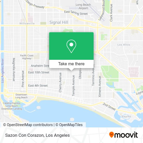Sazon Con Corazon map