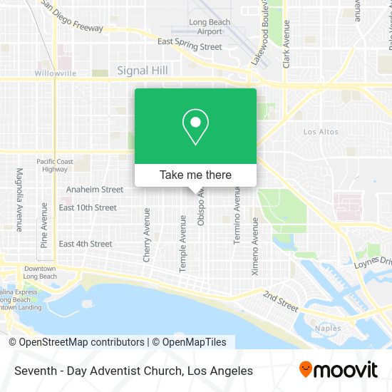 Seventh - Day Adventist Church map