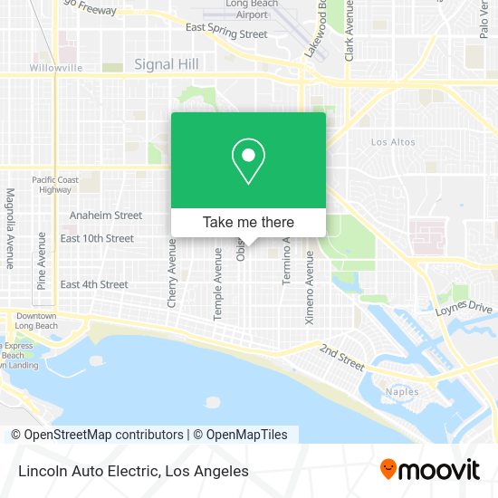 Lincoln Auto Electric map